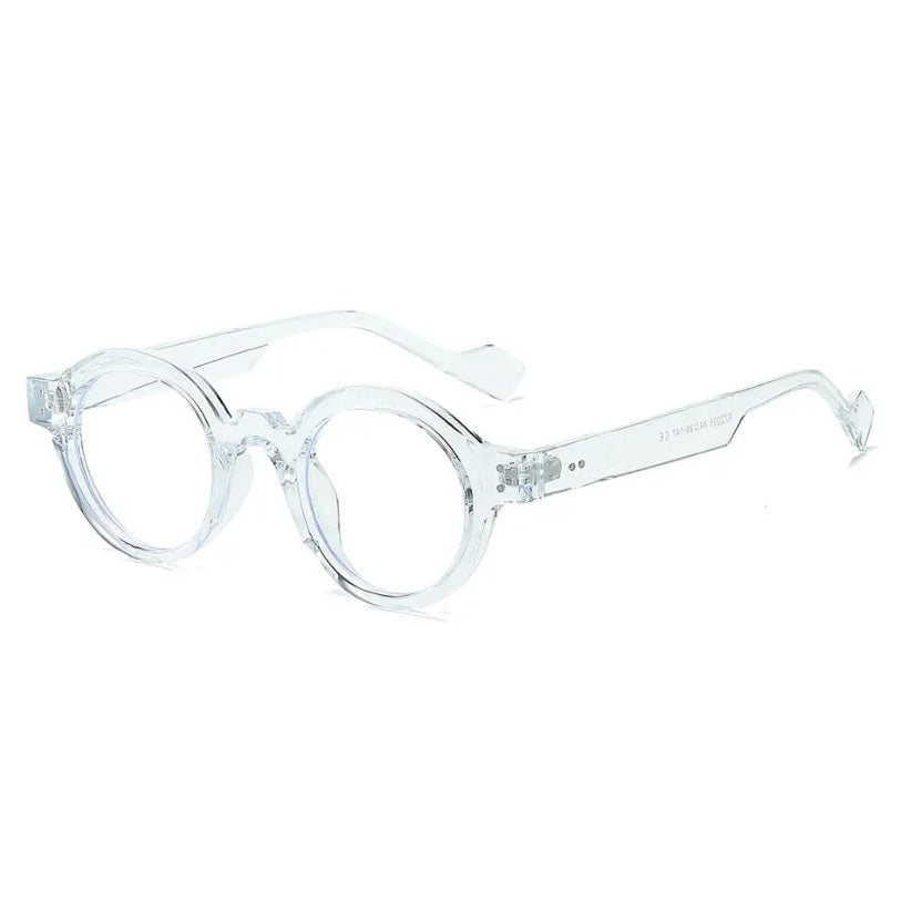 Shay - lunettes rondes en plastique