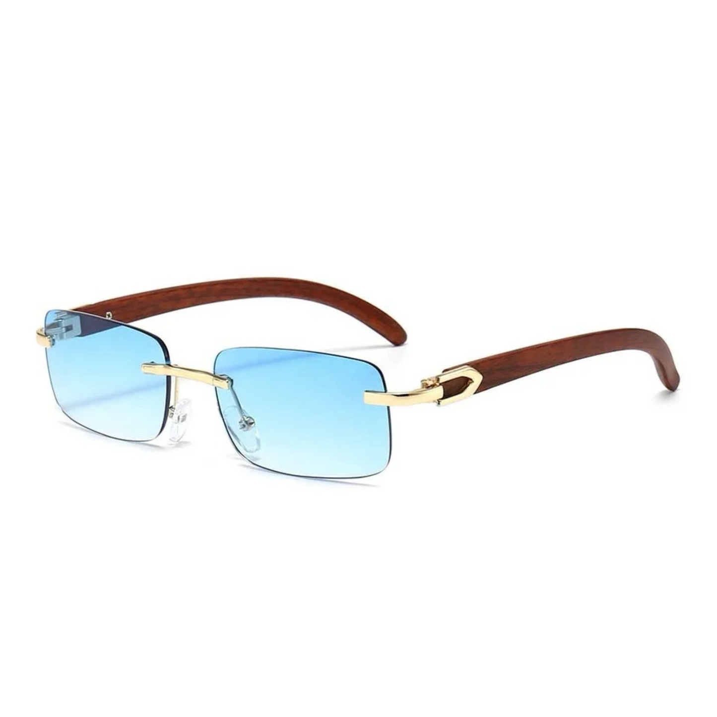 Lenny - lunettes rectangulaires en bois