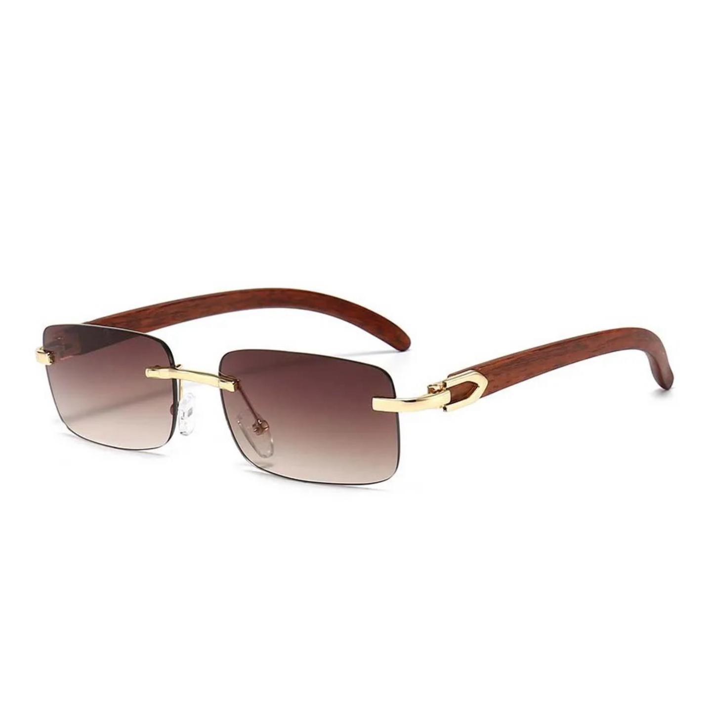 Lenny - lunettes rectangulaires en bois