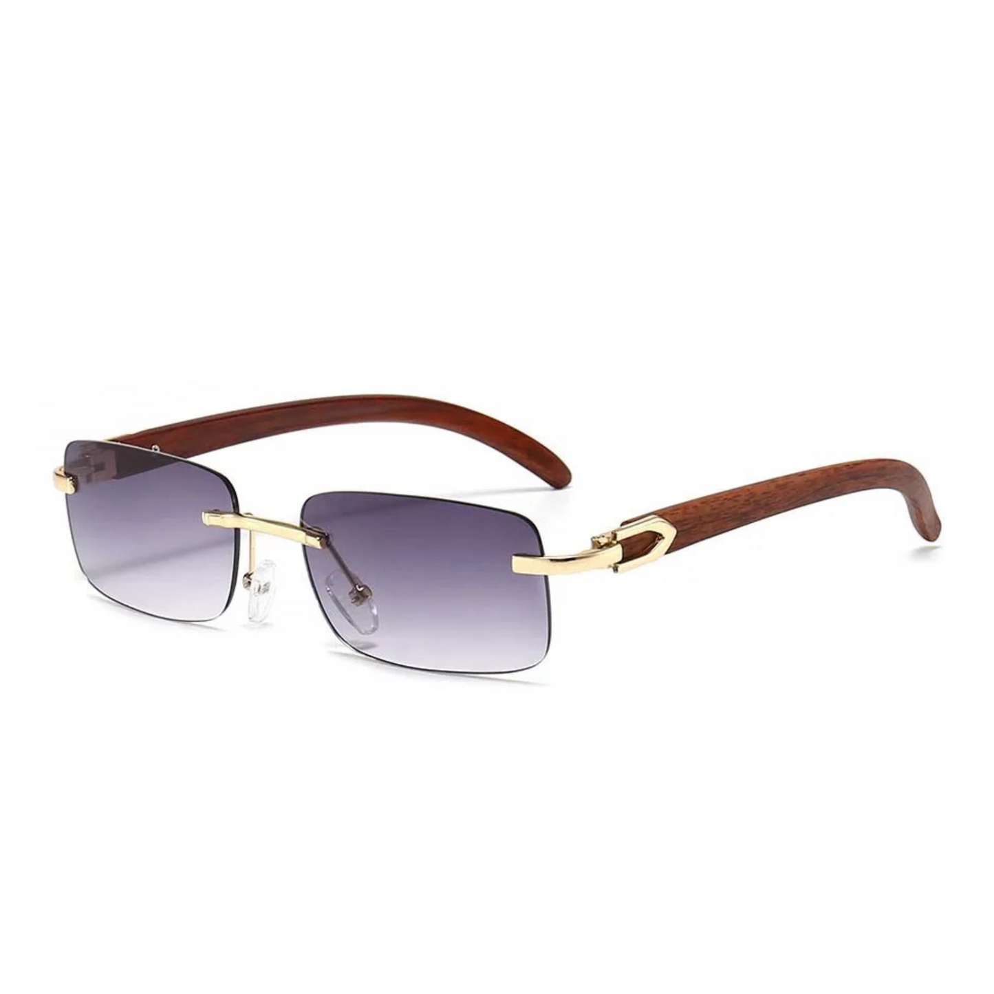 Lenny - lunettes rectangulaires en bois