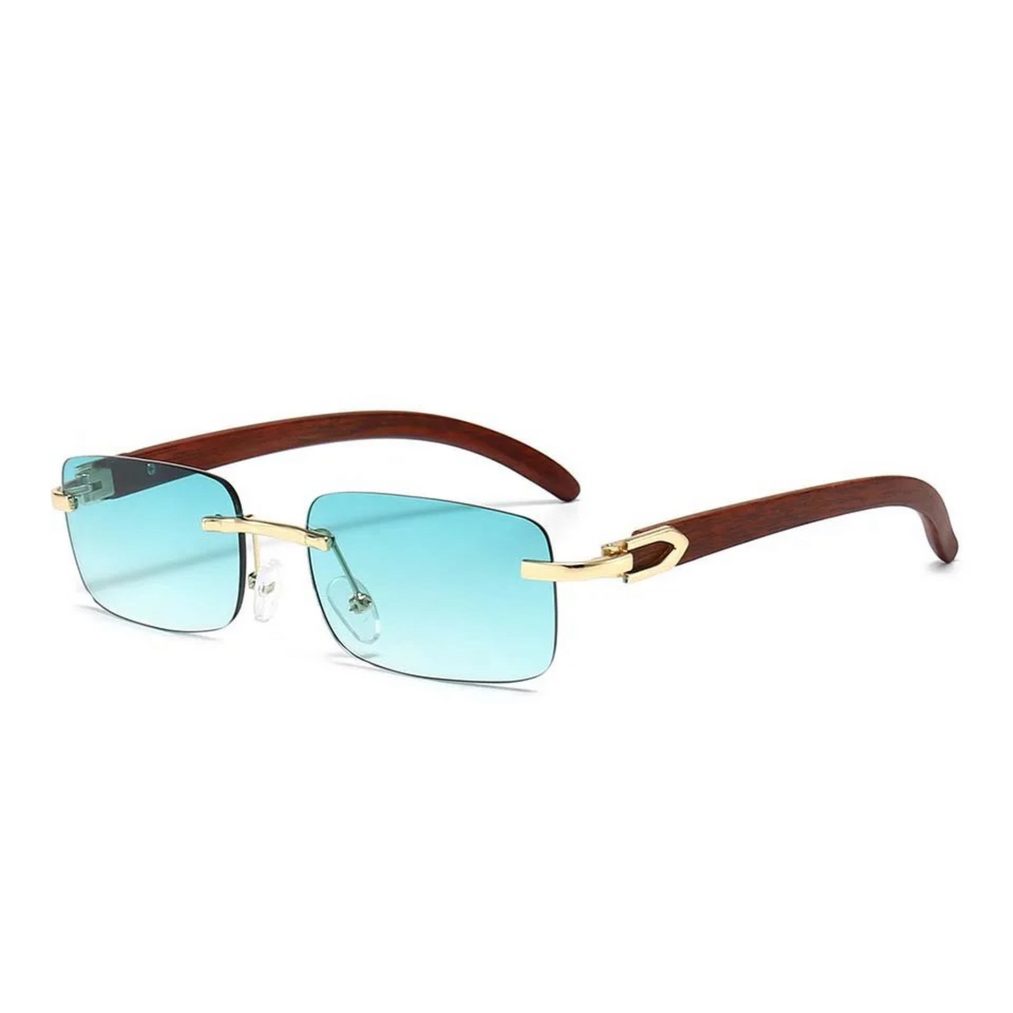 Lenny - lunettes rectangulaires en bois