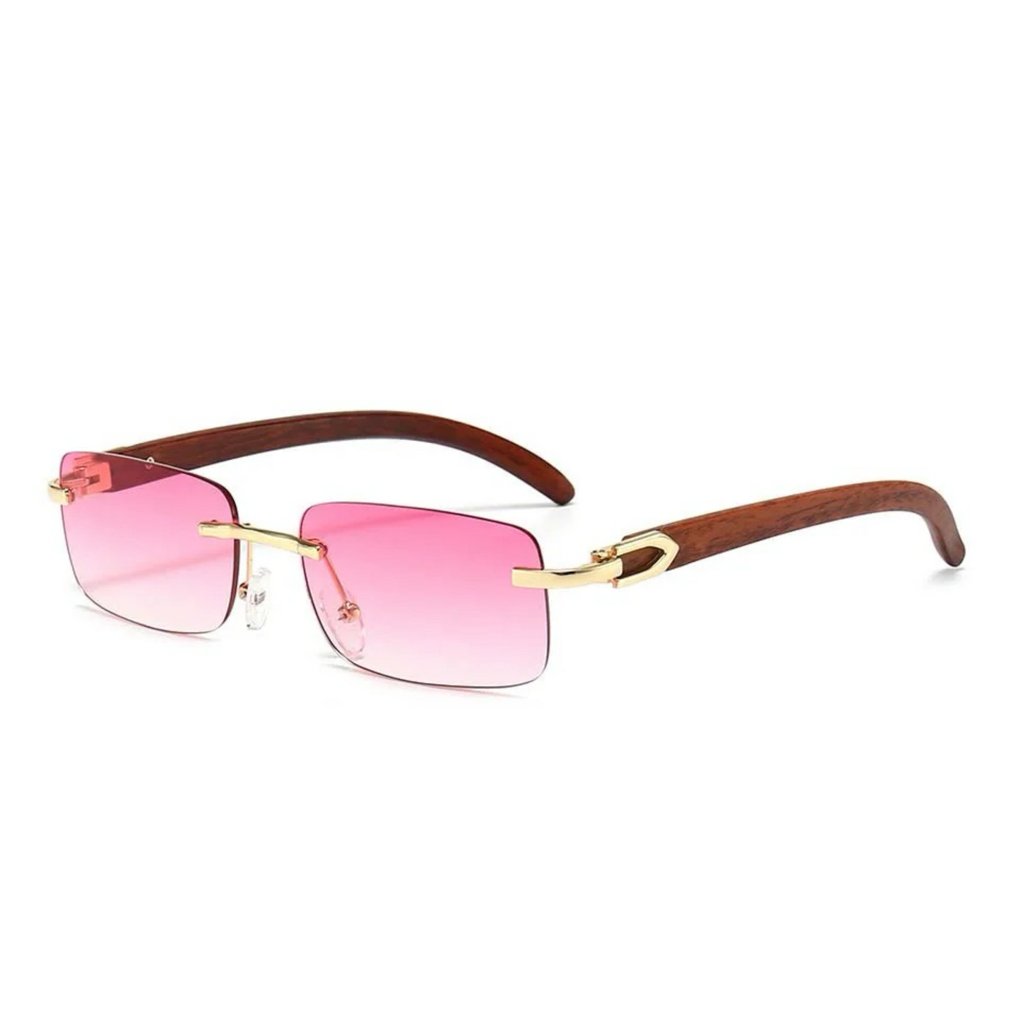 Lenny - lunettes rectangulaires en bois